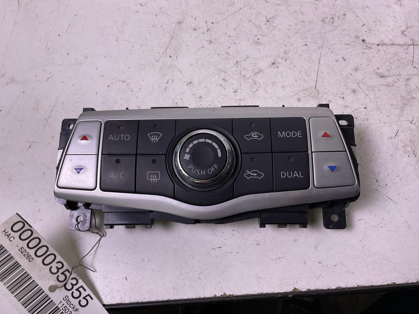 Heater A/c Control NISSAN MAXIMA 09 10 11 12 13 140